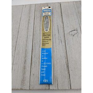 Vintage J&P Coats Dress or Neck Metal Zipper 12" Nurgrey Gray 23-A